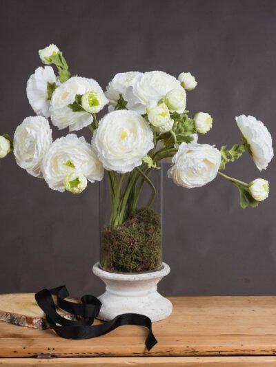 White Ranunculus Spray