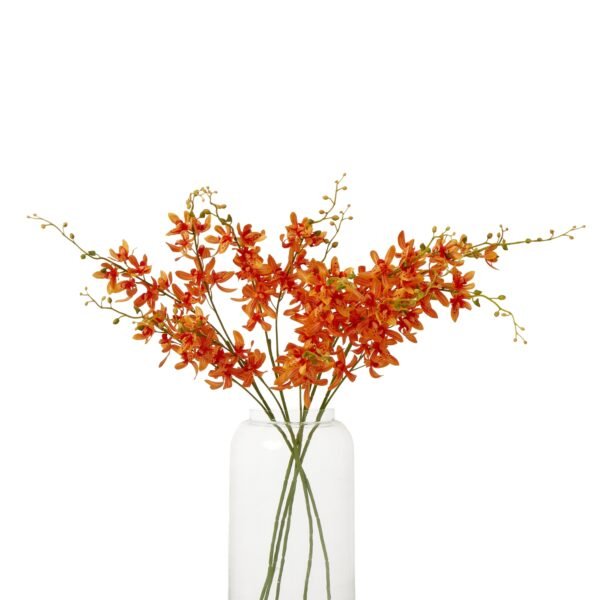 Orange Cymbidium Spray - Image 3